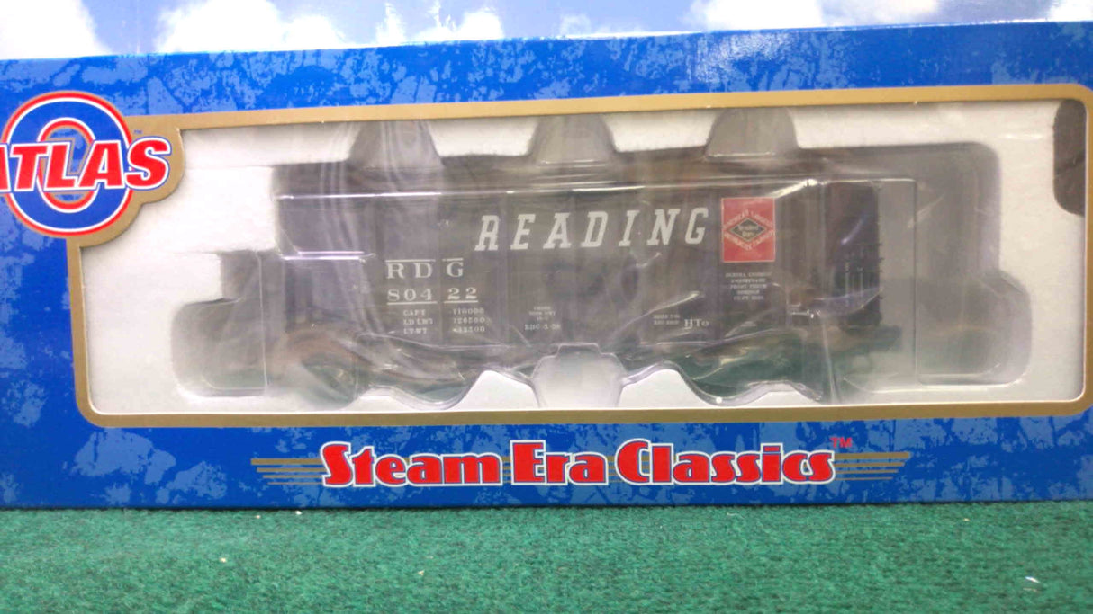 Atlas #6764 Reading (Speed) 55 Ton Fishbelly Hopper Car (3-Rail)