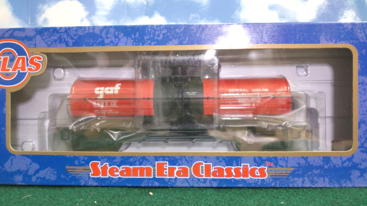 Atlas #3005510 GAF (Linden, NJ) 11,000 Gallon Tank Car (3-Rail)