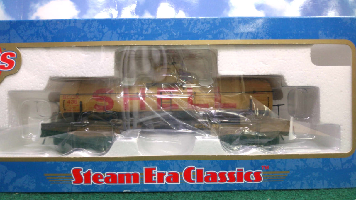 Atlas #8646 Shell SCCX 8,000 Gallon Tank Car (3-Rail)
