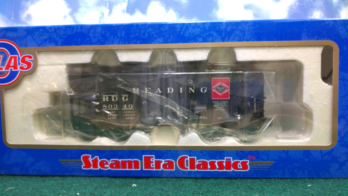 Atlas #6755 Reading 55 Ton Fishbelly Hopper Car (3-Rail)