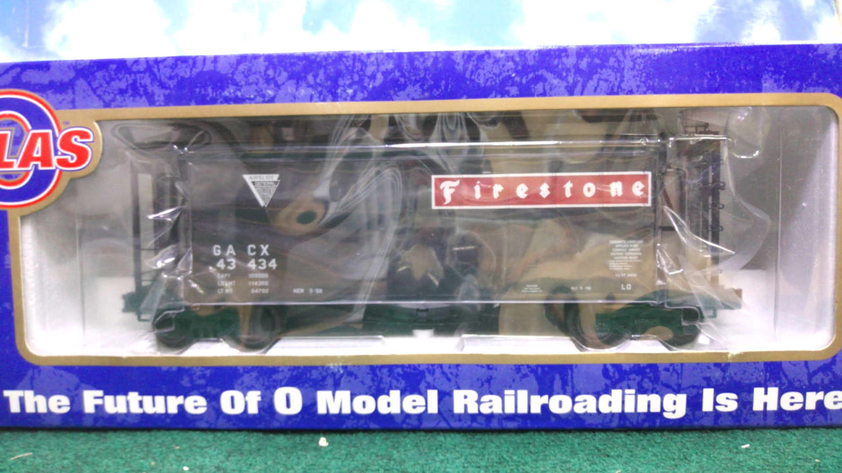 Atlas #6355 Firestone GATX Airslide Covered Hopper (3-Rail)