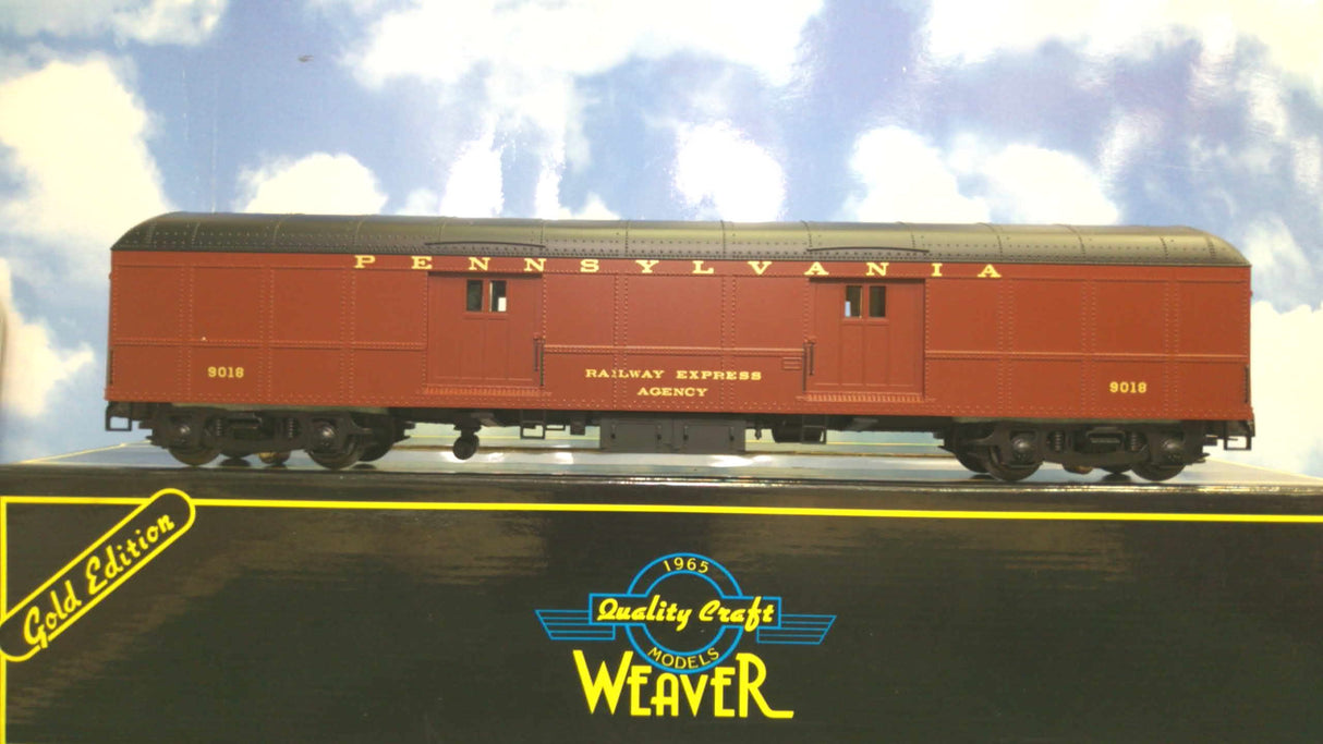 Weaver G22001LD Pennsylvania Railroad B60b Baggage/Mail Car (3-Rail)
