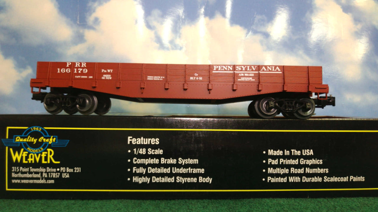 Weaver U26002LD Pennsylvania 40' Wodside Gondola (3-RAIL)