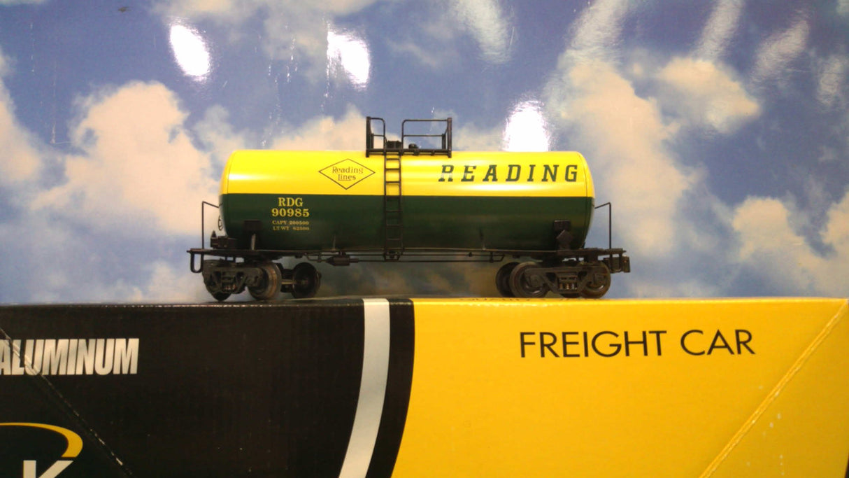 K-Line K6331 Reading Classic Aluminum Tank Car