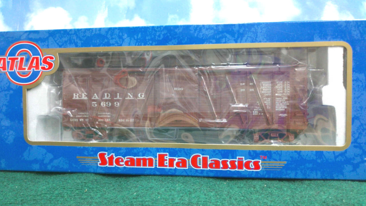 Atlas #6462 Reading USRA Single-Sheathed Box Car (3-Rail)