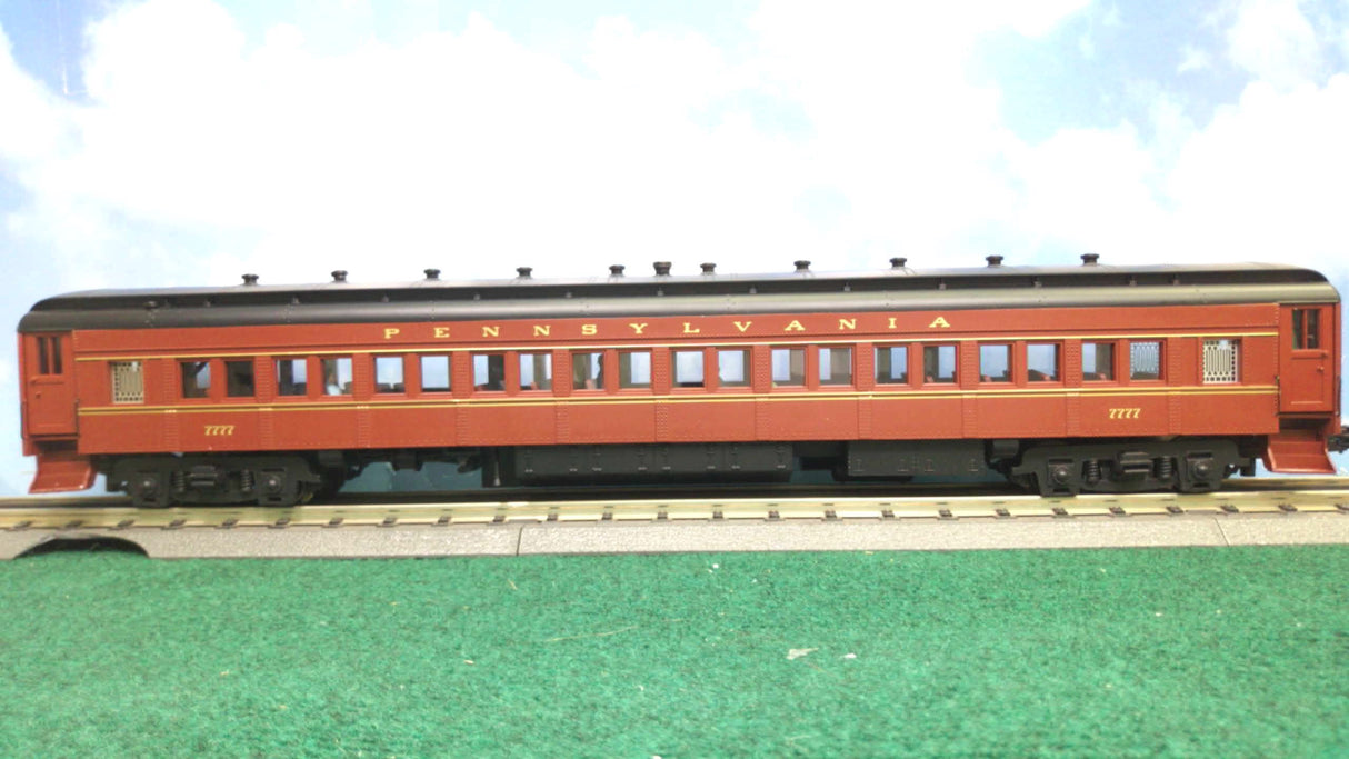 Golden Gate Depot Pennsylvania Railroad 80' Heavy Weight Coach Car (3-Rail)