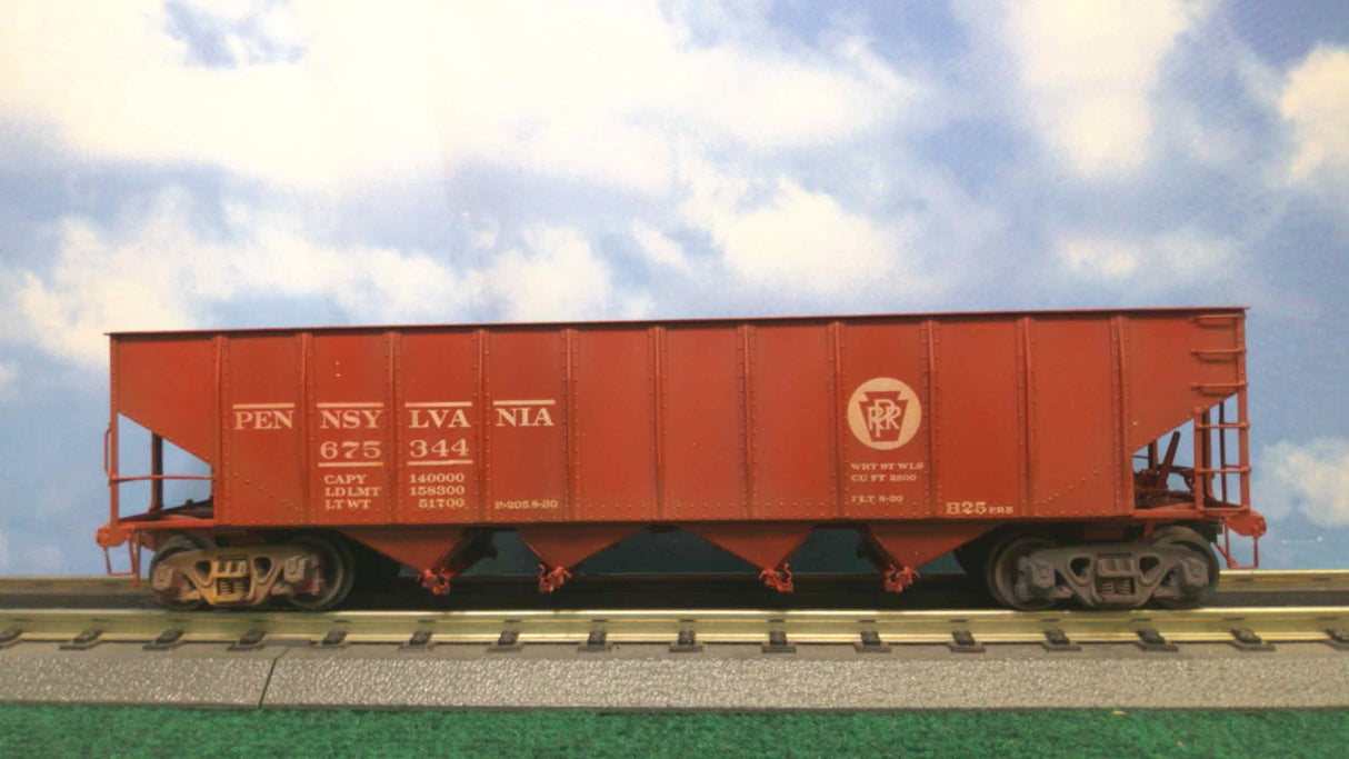 Precision Scale Co. Pennsylvania 70 Ton Quad Hopper Car (2-Rail)