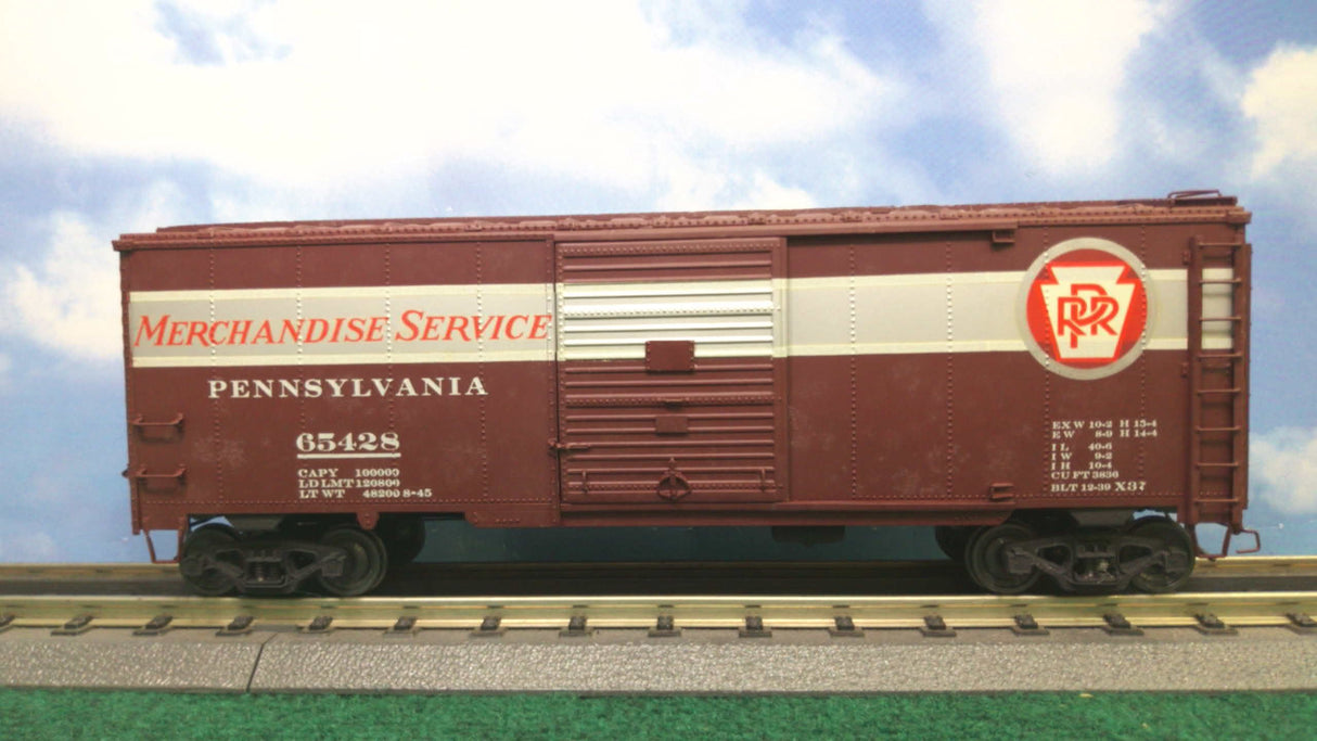 Precision Scale Co. Pennsylvania Merchandise 40' AAR Box Car (2-Rail)