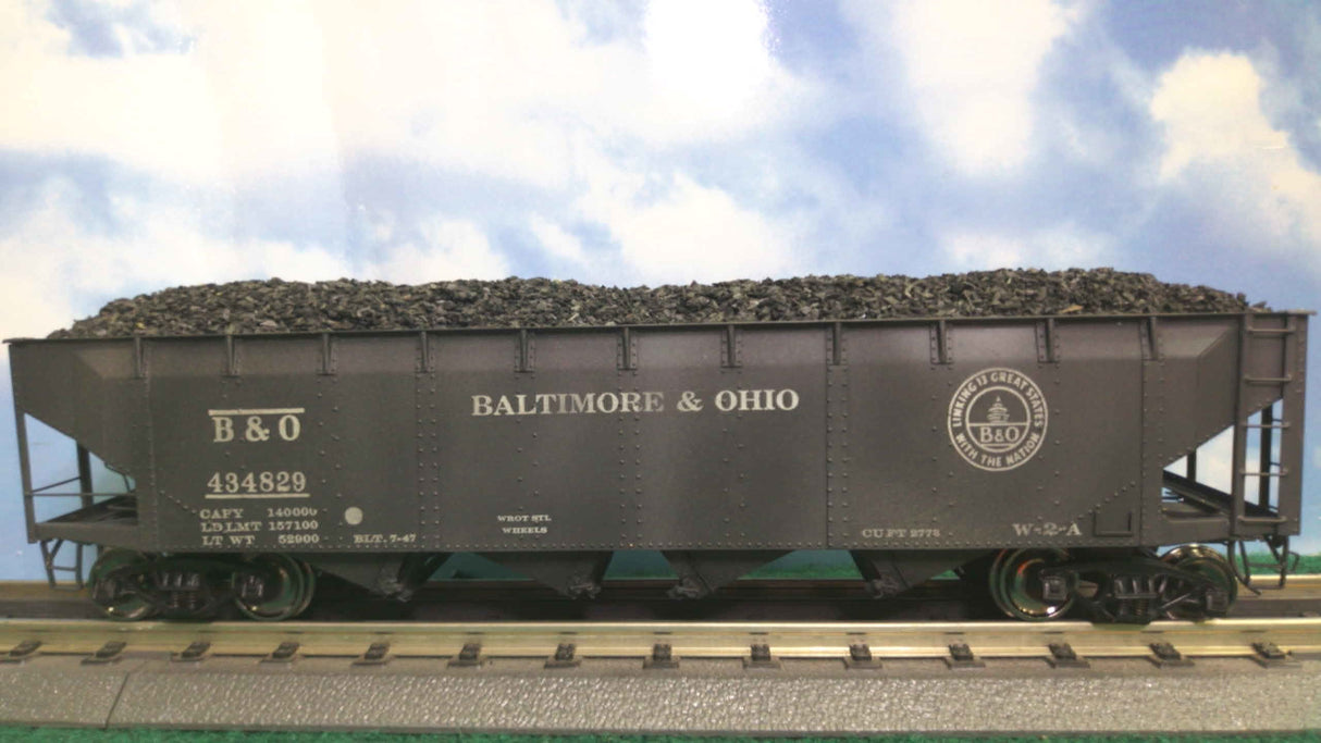 Precision Scale Co. Baltimore & Ohio 70 Ton Quad Hopper Car (2-Rail)