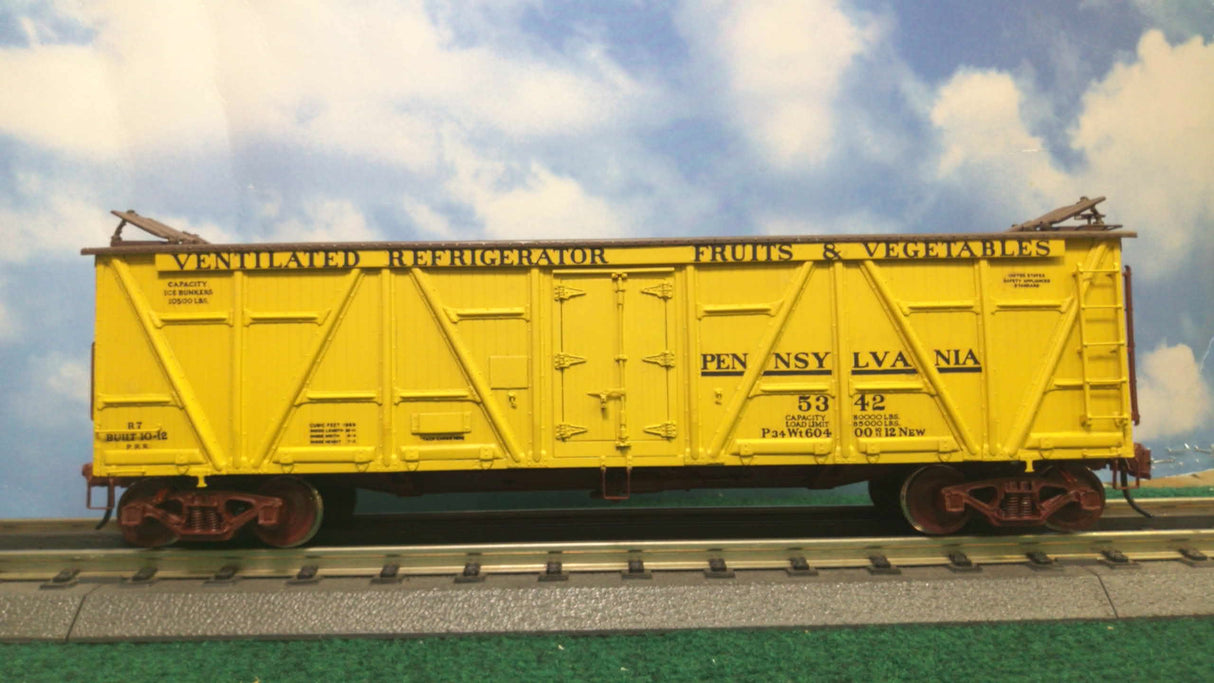 Precision Scale Co. Pennsylvania Composite Reefer Car (2-Rail)
