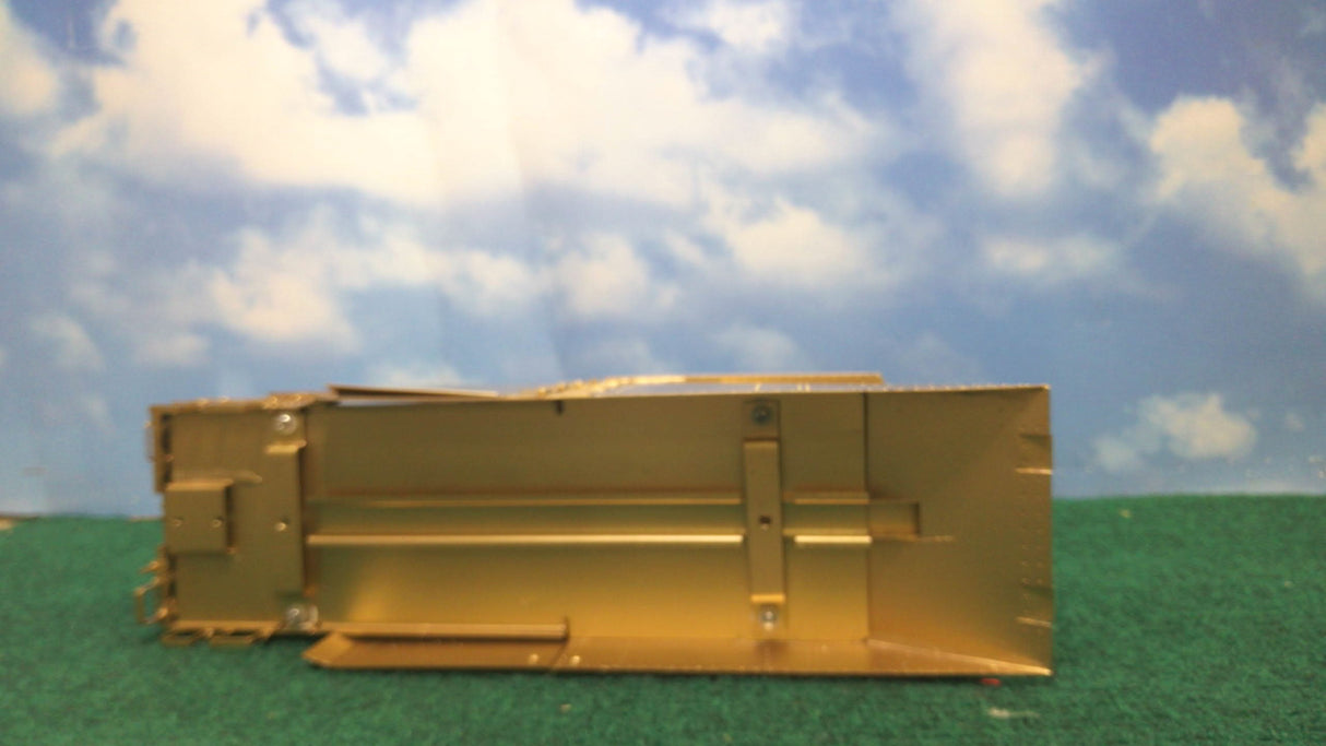 Kyodo NJ Custom Brass Unpainted Steel Winged Snowplow (2-Rail)