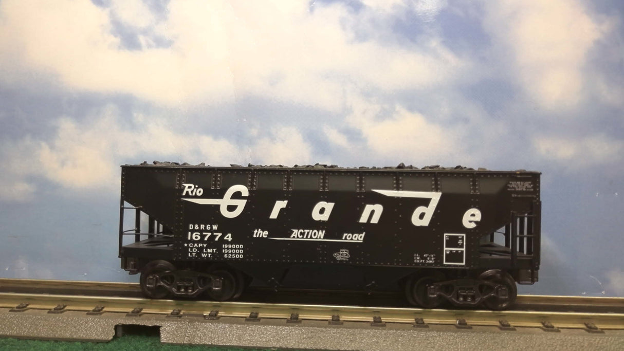 3rd Rail Denver and Rio Grande 55 Ton Offset Hopper