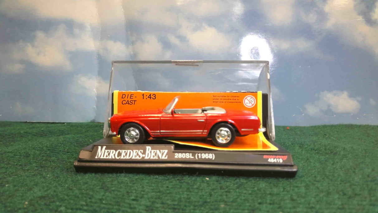 Mercedes-Benz Die Cast Red Convertible