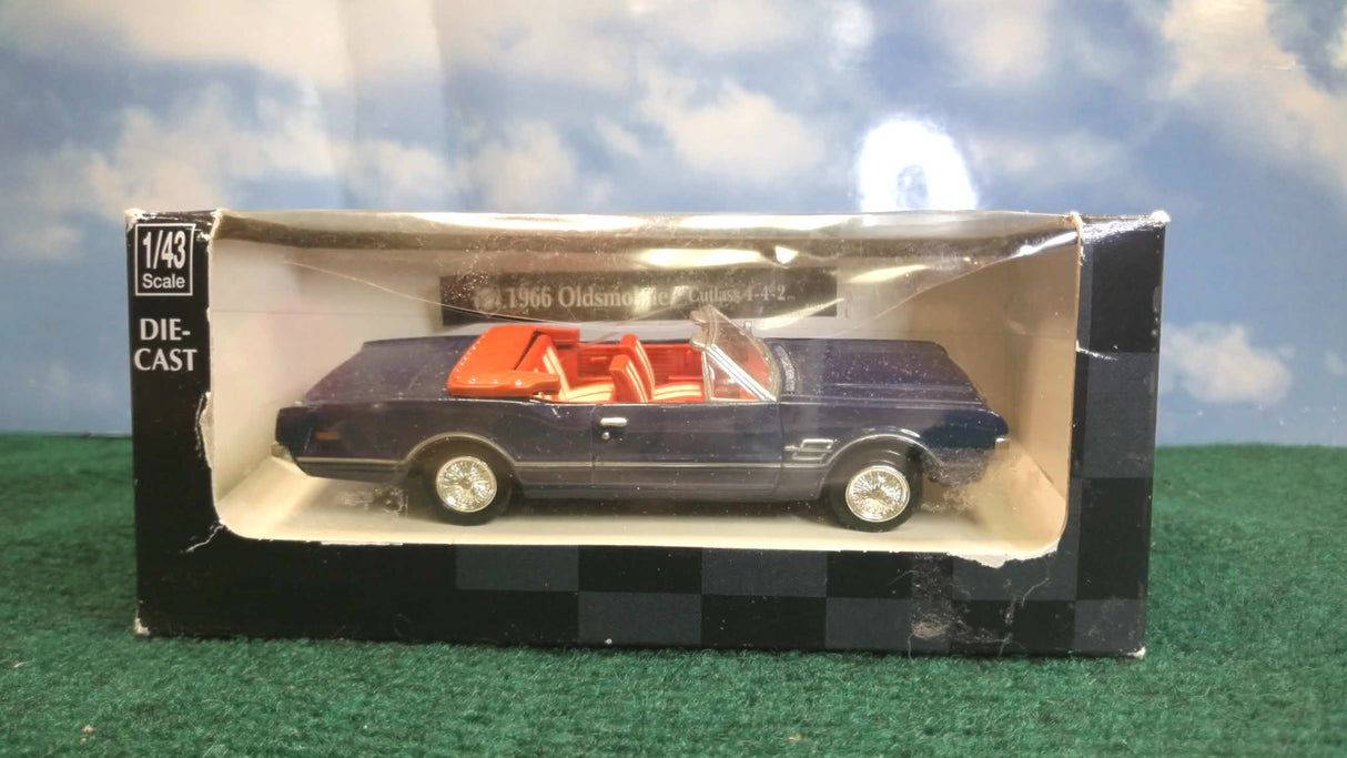 City Cruiser Die Cast Alfa Romeo Blue Convertible