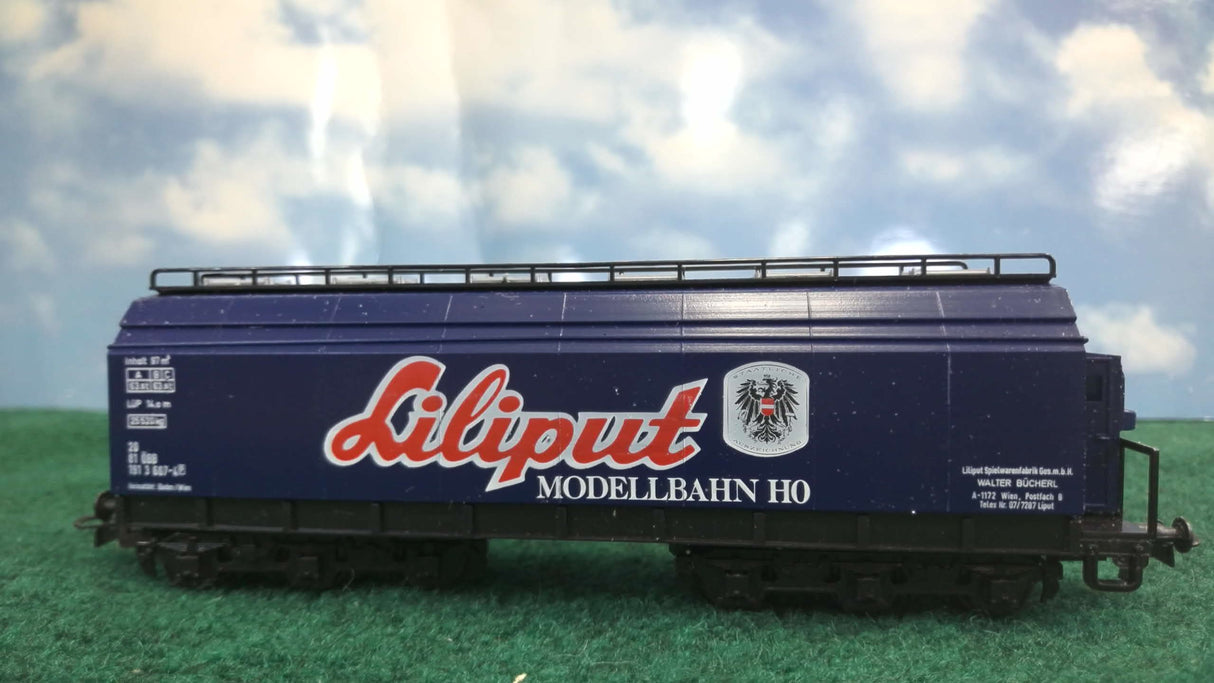 Liliput 23910 Blue Logo Car