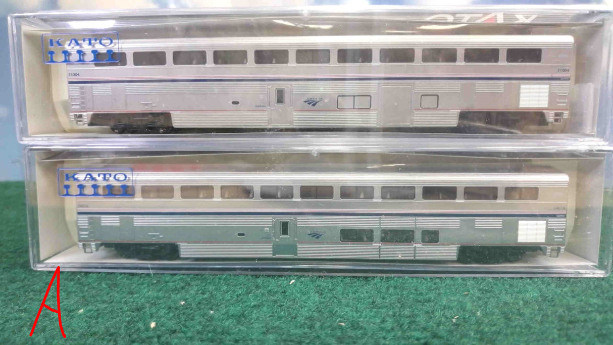 KATO Amtrak Superliner Phase VI 4-Car Set