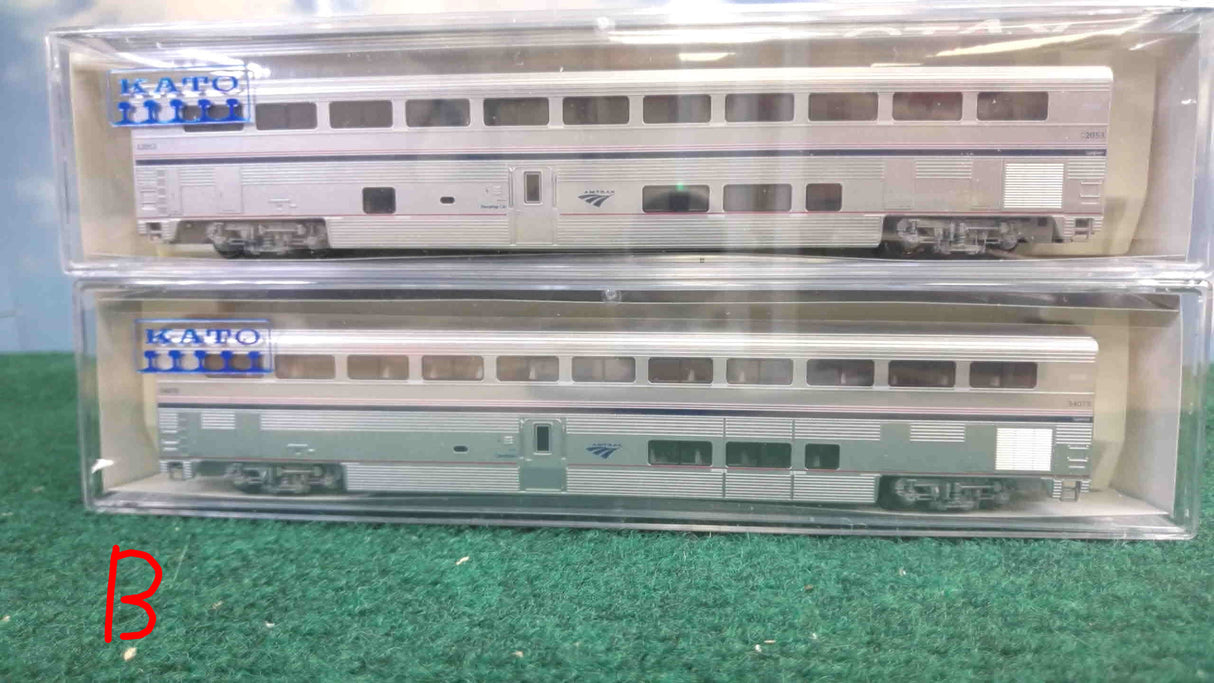 KATO Amtrak Superliner Phase VI 4-Car Set