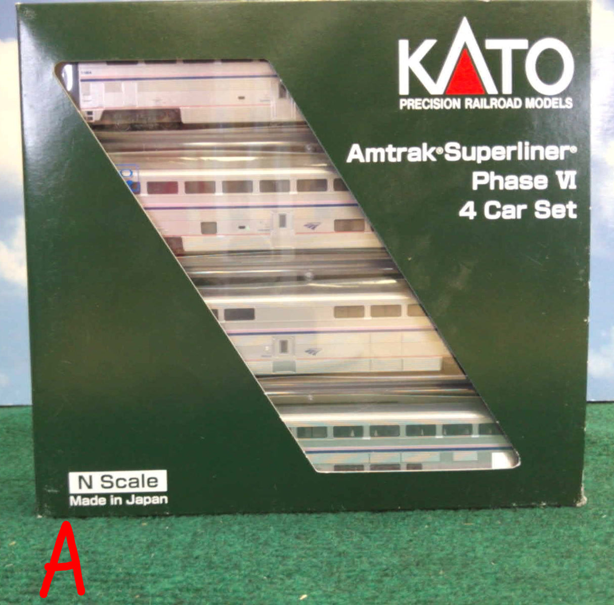KATO Amtrak Superliner Phase VI 4-Car Set