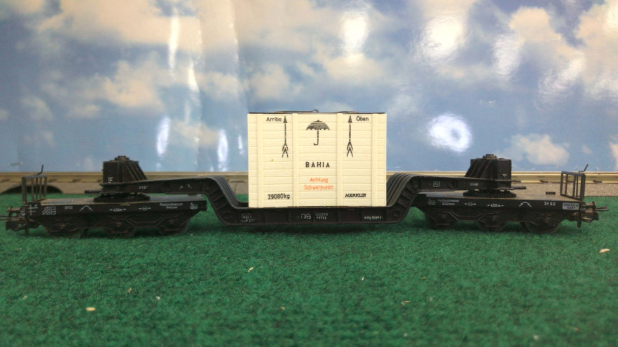 Märklin 4618 Well Wagon With Case