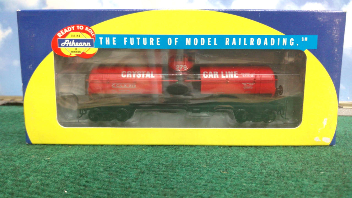 Athearn 7303 HO Crystal Car Line Single Dome Car