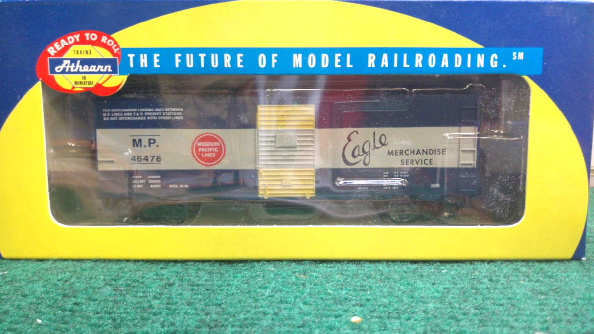 Athearn 70388 HO Missouri Pacific 40' Box Car with Youngstown Door