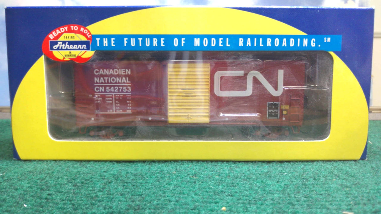 Athearn 70138 HO Canadian National Modernized 40' Box Car