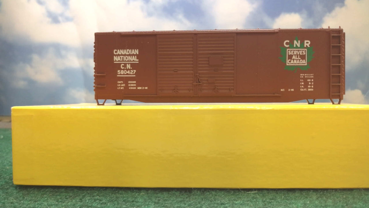 AccuRail 3004 Canadian National Deconstructed 40' Double Door Box Car