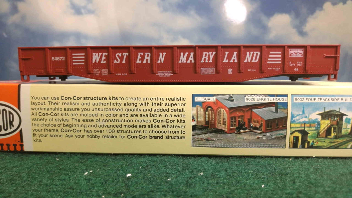 Con-Cor HO Deconstructed Western Maryland Railway Historical Society 54' Mill Gondola