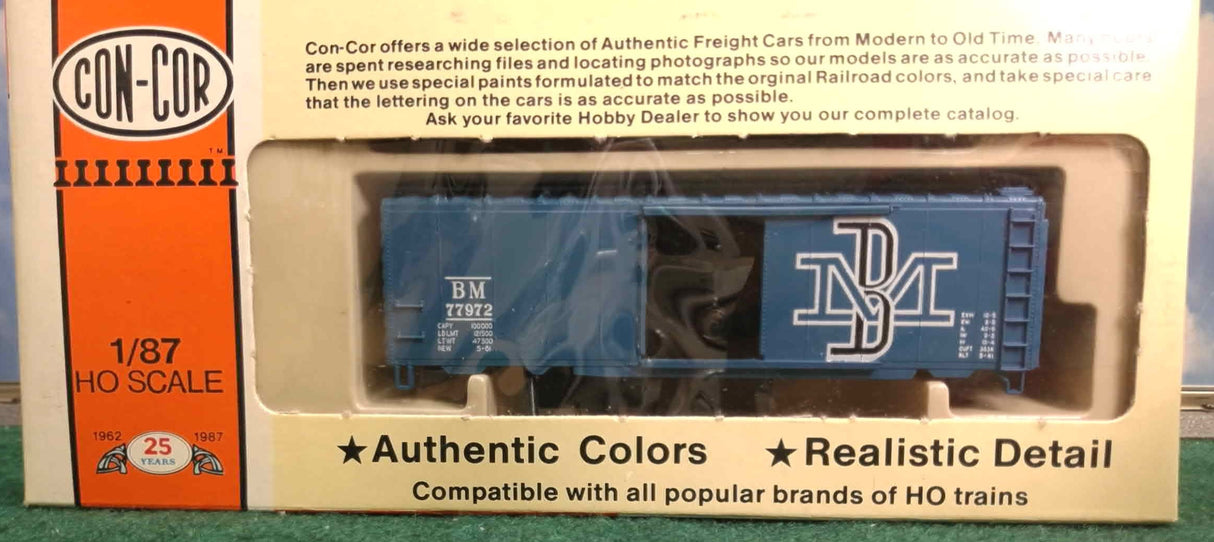 Con-Cor 1-9413 HO Deconstructed Boston and Maine P-1 Box Car