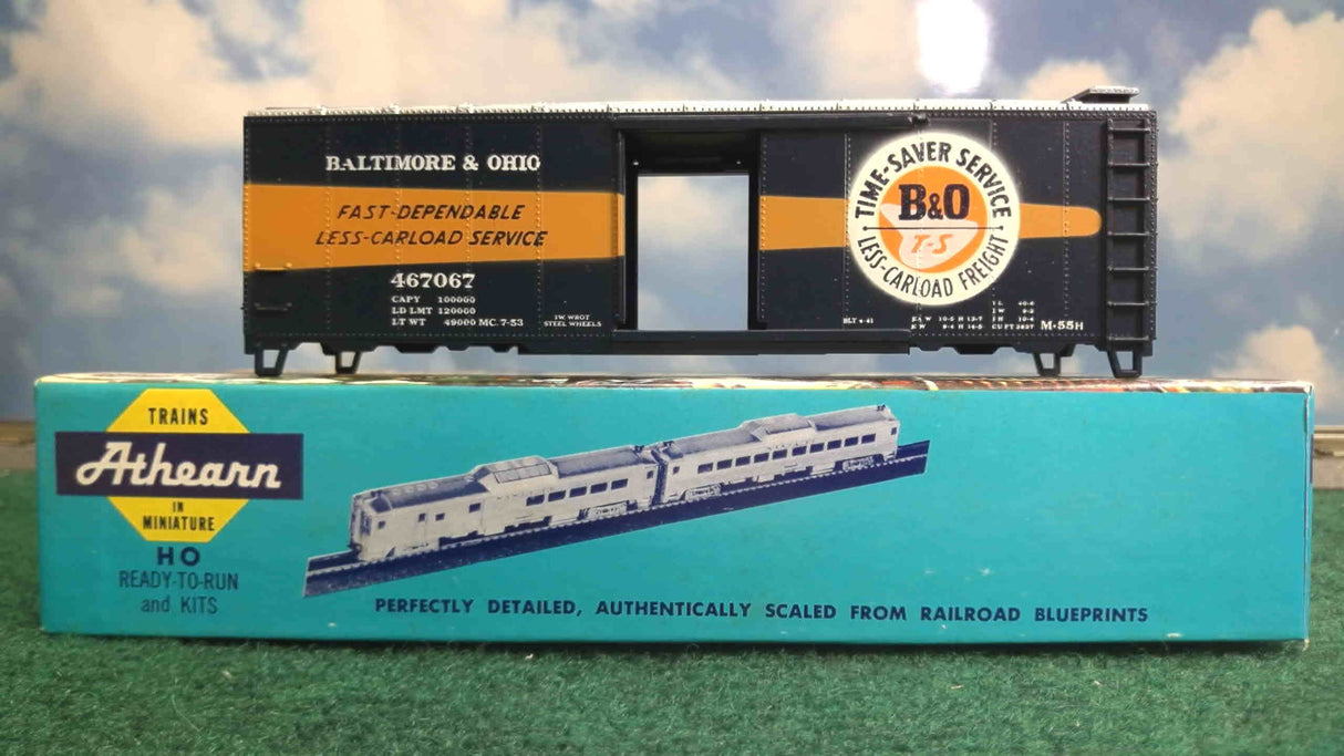 Athearn 1022 HO Baltimore and Ohio 40' Box Car