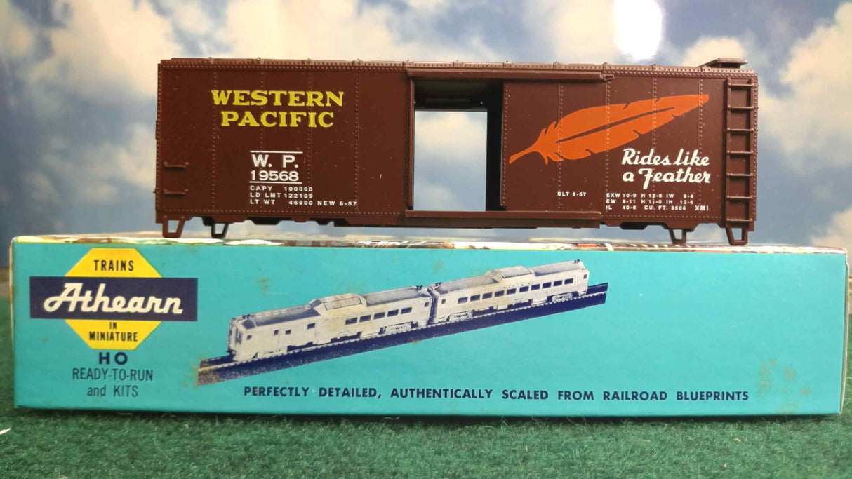 Athearn 1115 HO Western Pacific 40' Box Car