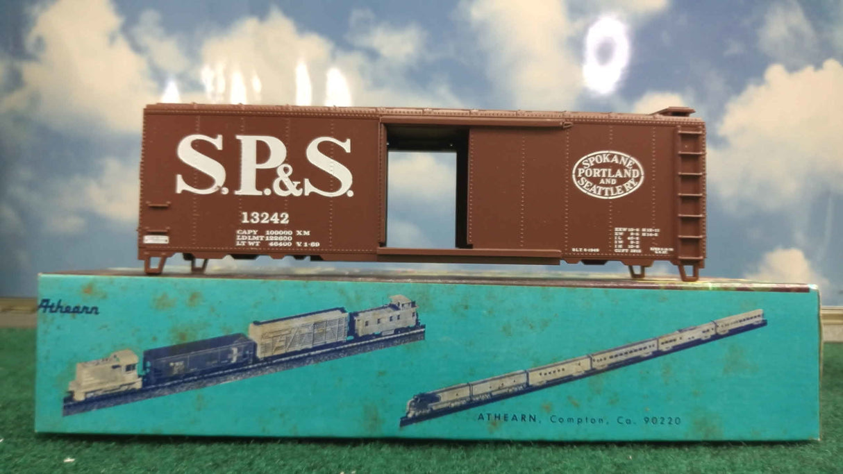 Athearn 1014 HO Deconstructed S.P.&S. 40' Box Car