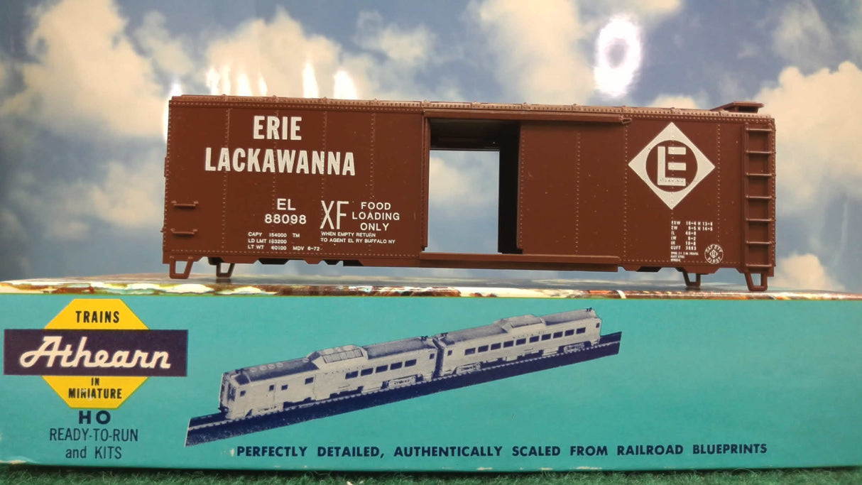 Athearn 1141 HO Deconstructed Erie Lackawanna 40' Box Car