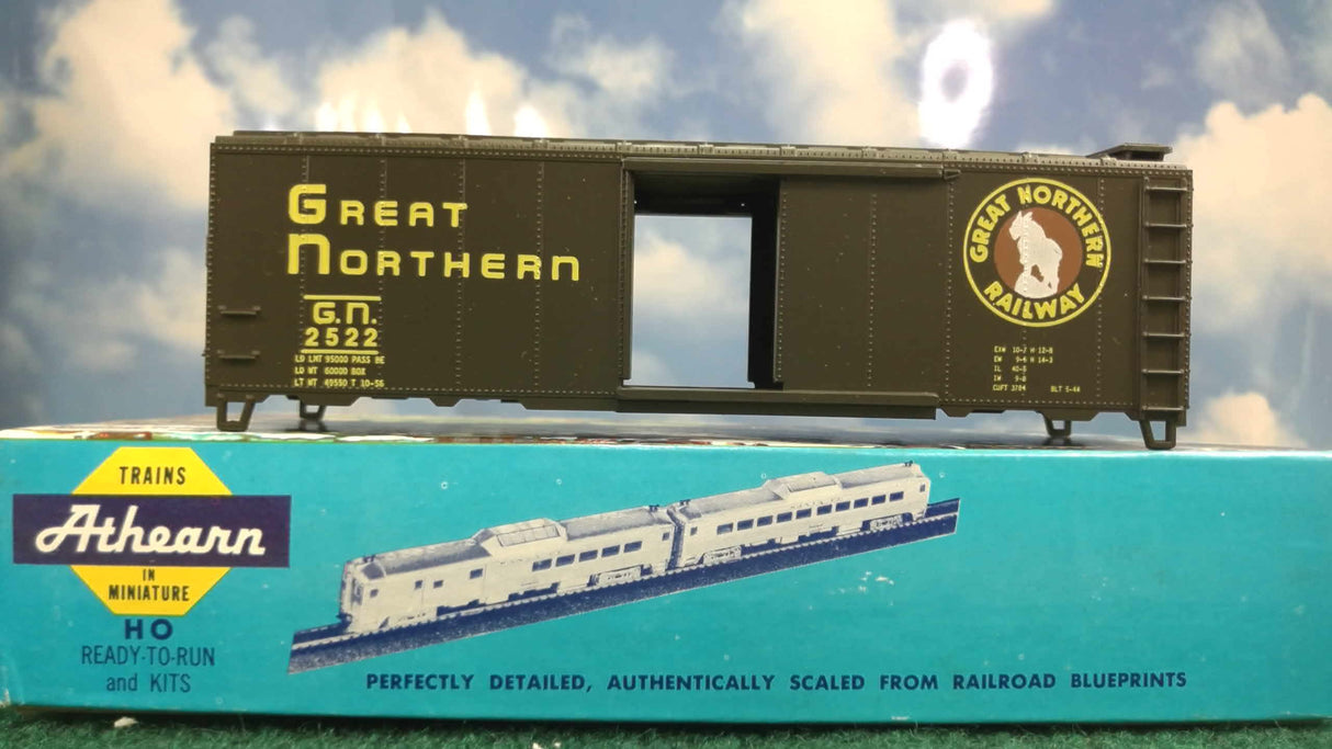 Athearn 1099 HO Deconstructed Great Northern 40' Box Car