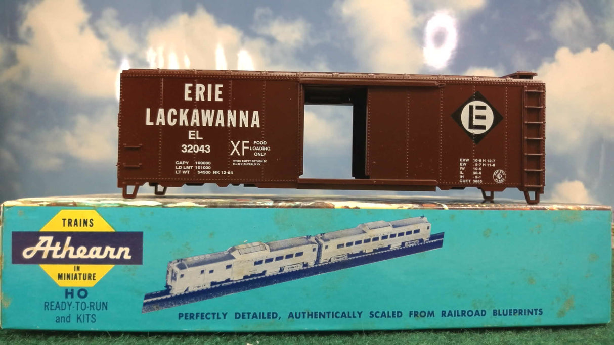 Athearn 1141 HO Deconstructed Erie Lackawanna 40' Box Car
