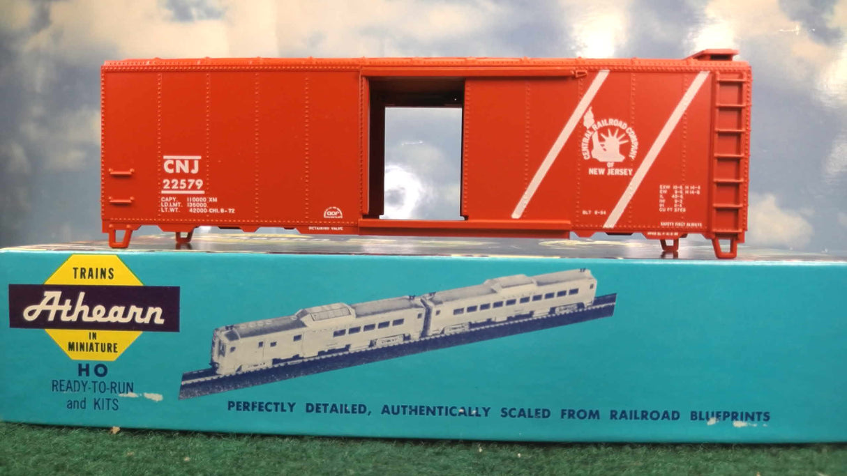 Athearn 456 HO Deconstructed Central of New Jersey 40' Box Car