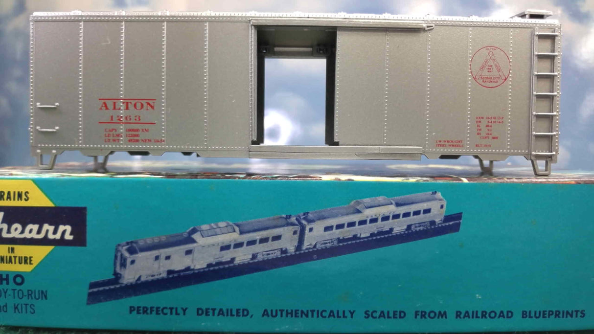 Athearn 1061 HO Deconstructed Alton Railroad 40' Box Car