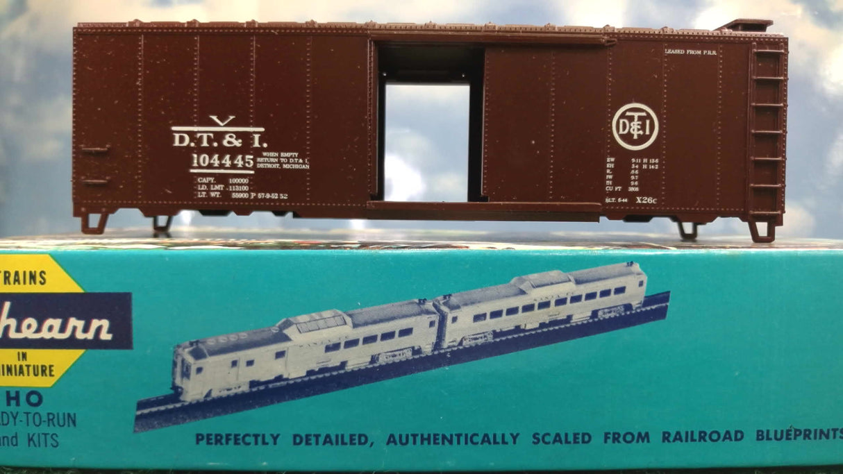 Athearn 1149 HO Deconstructed D.T.& I. 40' Box Car