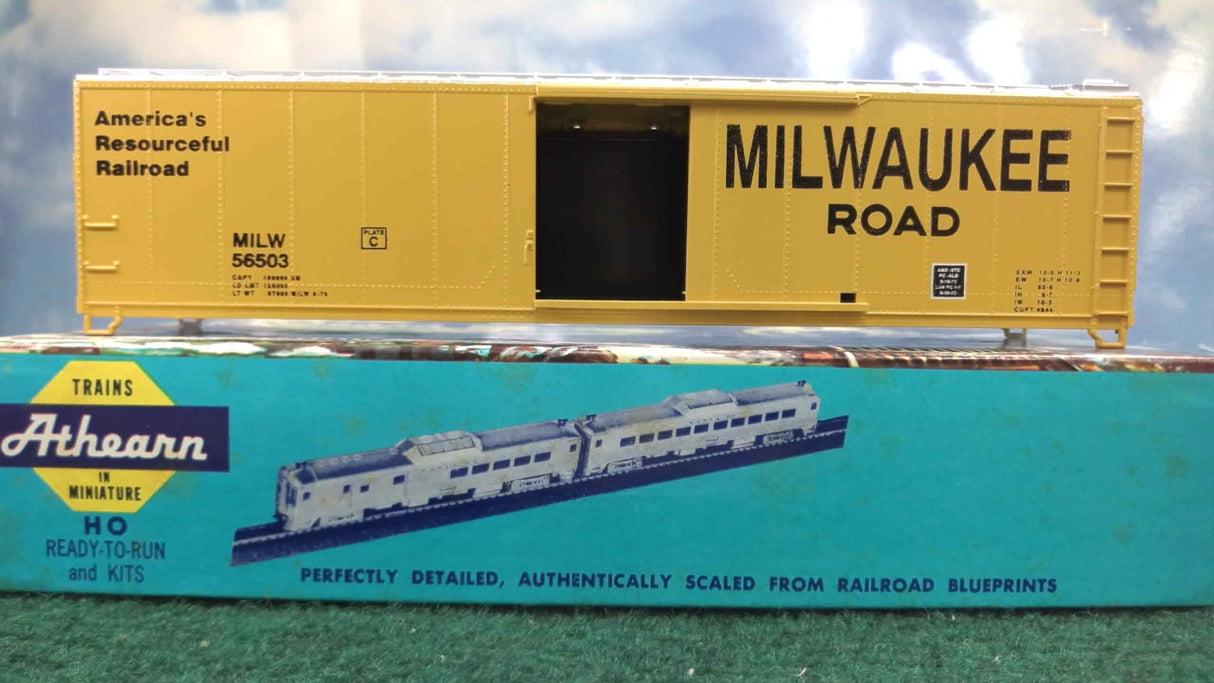 Athearn 1976 HO Deconstructed Milwaukee Road 40' Box Car