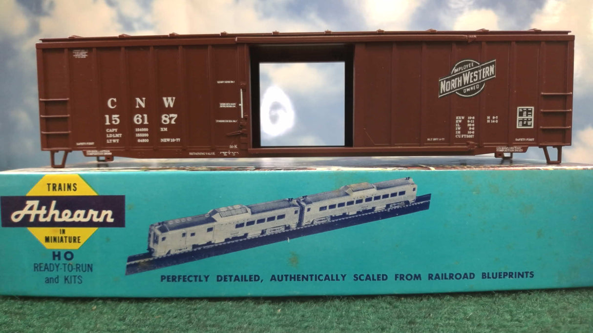 Athearn 154 HO Unconstructed Spokane, Portland, and Seattle 50' Double Door Box Car