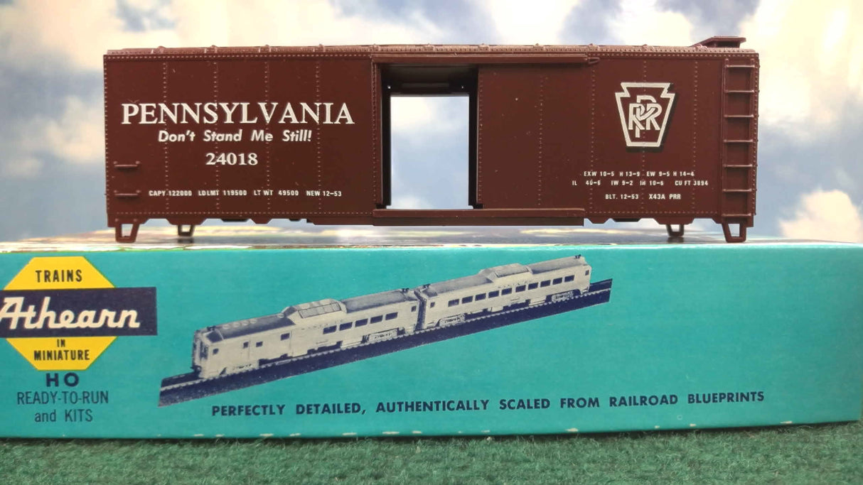 Athearn 1791 HO Unconstructed Pennsylvania 40' Box Car