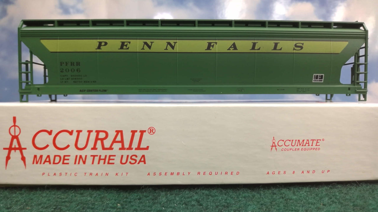AccuRail 2006 Penn Falls Deconstructed ACF Center Flow Hopper
