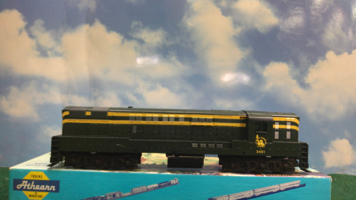 Athearn 0350-100006 HO CNJ Trainmaster Powered and Dummy Set