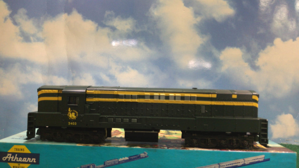 Athearn 0350-100006 HO CNJ Trainmaster Powered and Dummy Set