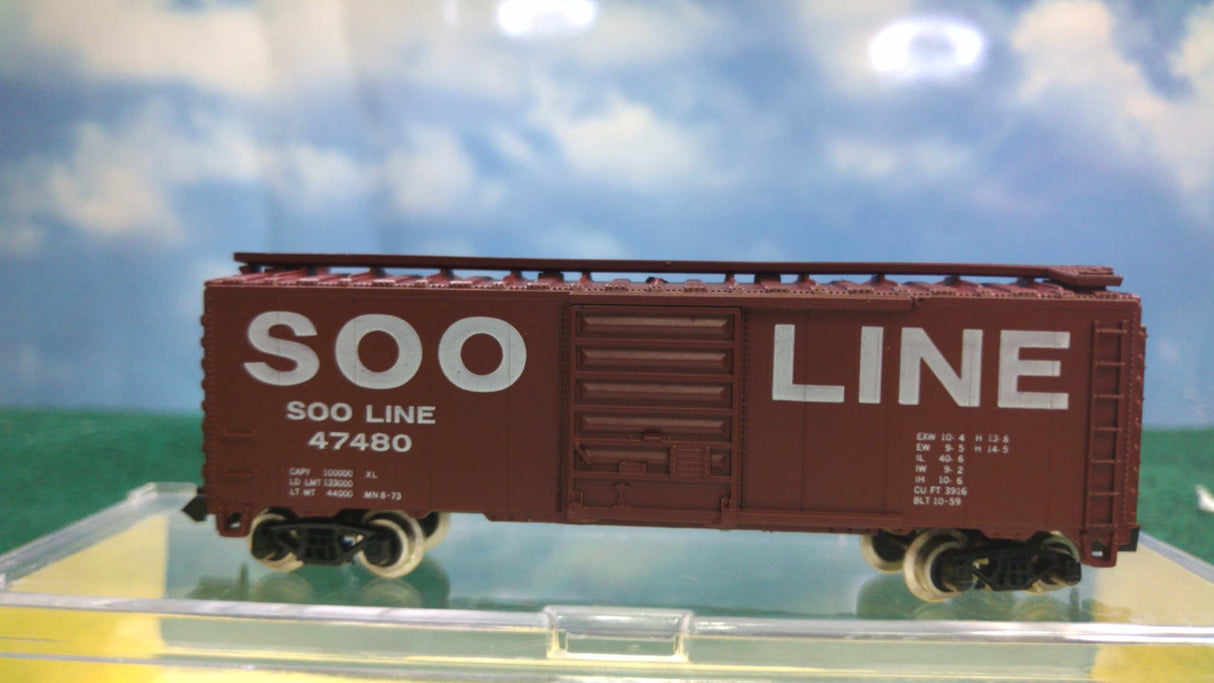 Atlas 3409 N Soo Line 40' Box Car
