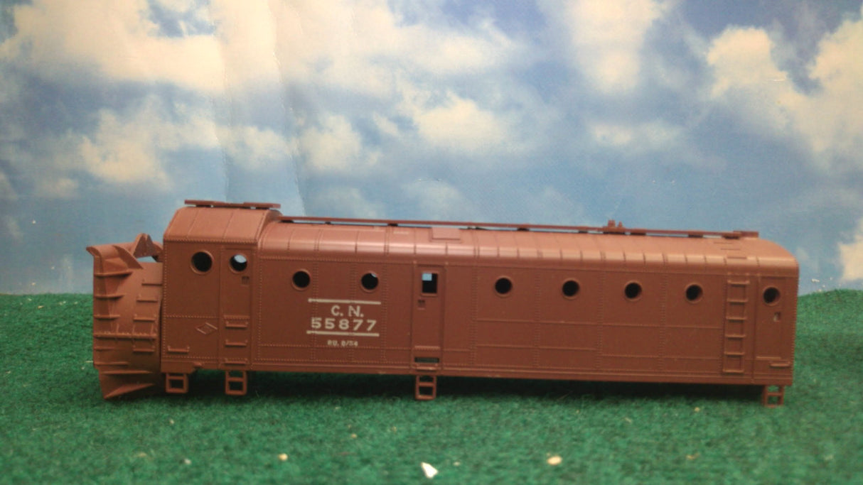 Athearn 1195 HO Unconstructed Candian National Rotary Snow Plow