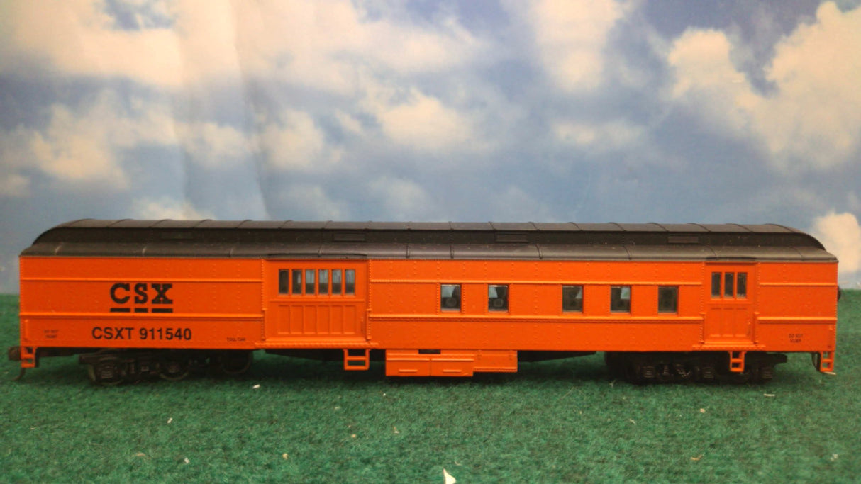 Athearn 1144 HO CSX Work Train Baggage Two Car Set