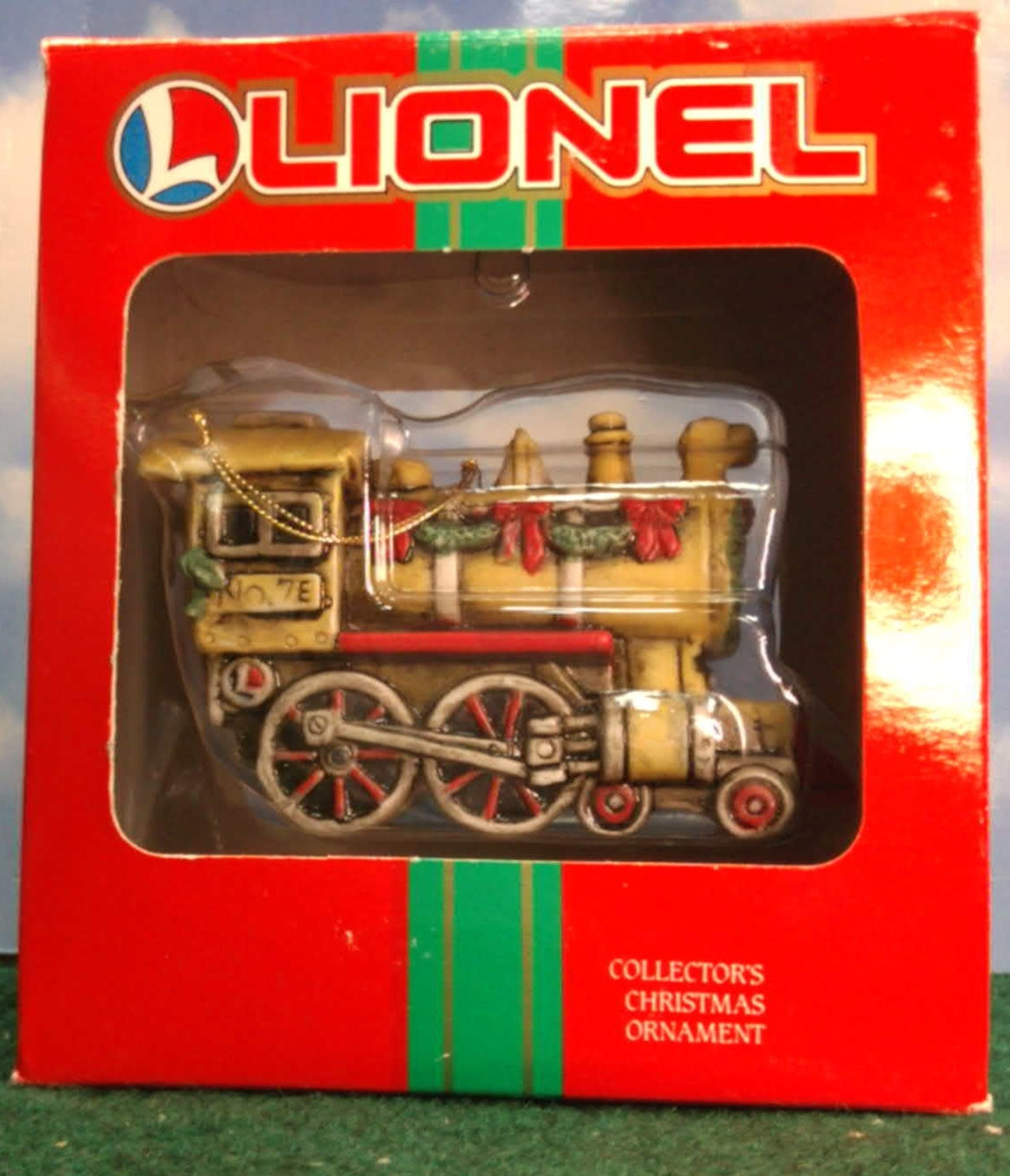 Lionel 37-620 Yellow Engine Ornament