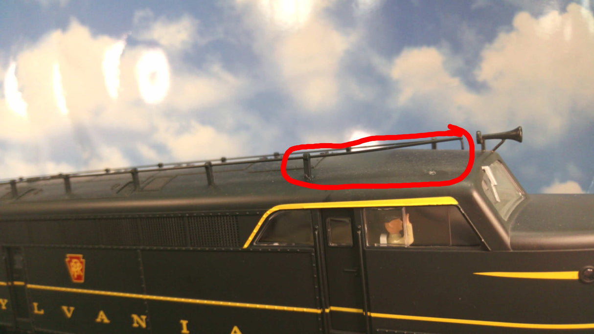 Atlas #1216 Pennsylvania Erie-Built Locomotive Powered A-Unit TMCC (3-Rail)