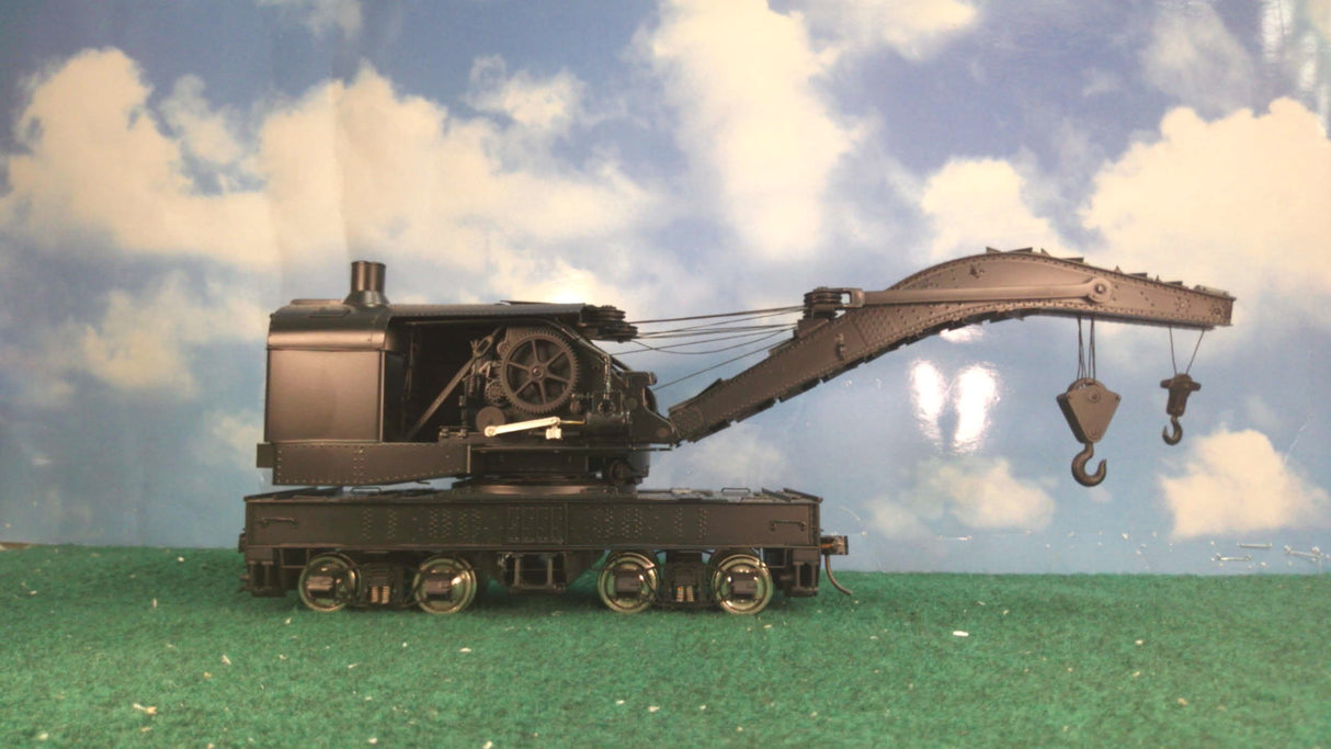 Overland Models Brass Industrial Brownhoist 120-Ton Crane with Open Cab